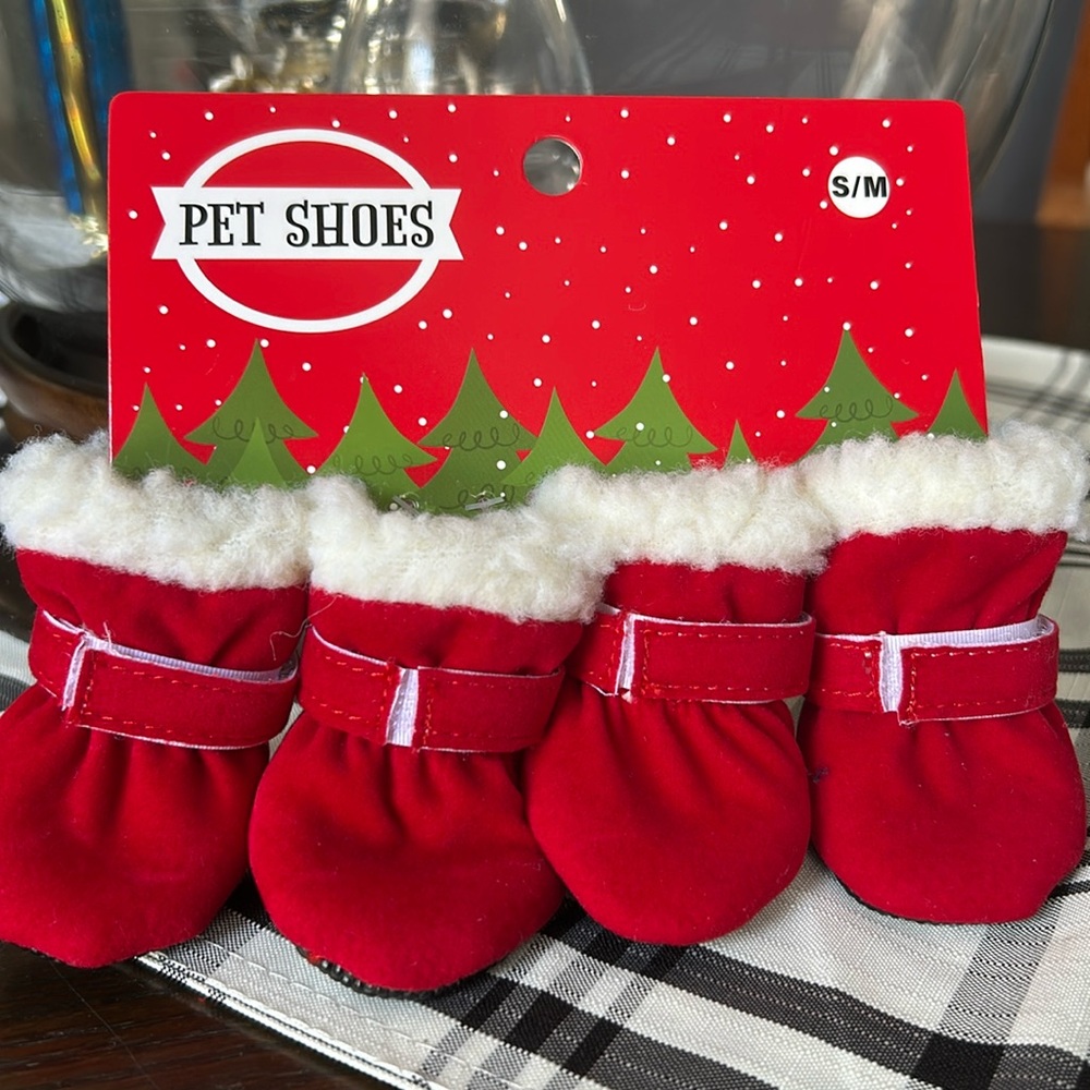 Pet Shoes S/M NWT
